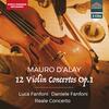 D�Alay - 12 Violin Concertos, op.1