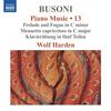 Busoni - Piano Music Vol.13