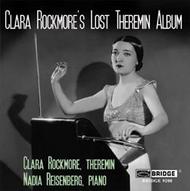 Clara Rockmore�s Lost Theremin Album