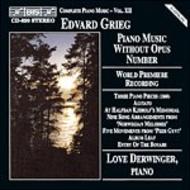 Grieg � Piano Music Without Opus Number