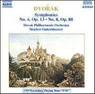 Dvor�k - Symphony Nos.4 & 8