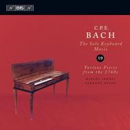 CPE Bach - Solo Keyboard Music Vol.19