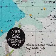 Cage - Etudes Boreales, Harmonies, 10�40.3 | Wergo WER67182