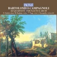 Campagnoli - Six Quartets for Flute and Strings | Tactus TC750301