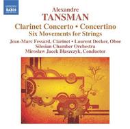 Tansman - Clarinet Concerto, Concertino, etc