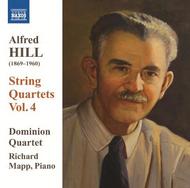 Hill - String Quartets Vol.4 | Naxos 8572844