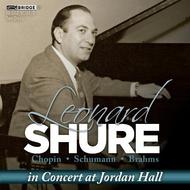 Leonard Shure in Concert at Jordan Hall