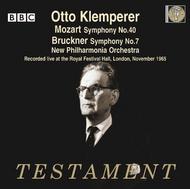 Mozart - Symphony No.40 / Bruckner - Symphony No.7
