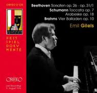 Beethoven / Schumann / Brahms - Piano Works