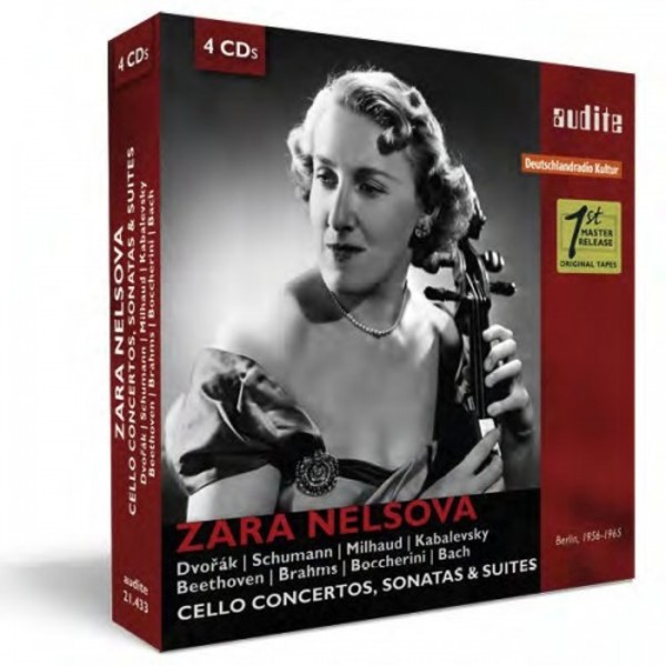 Zara Nelsova: Cello Concertos, Sonatas & Suites