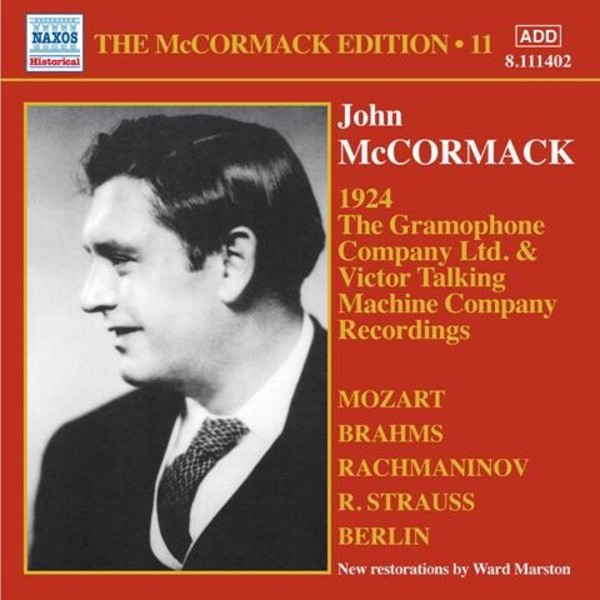 The McCormack Edition Vol.11