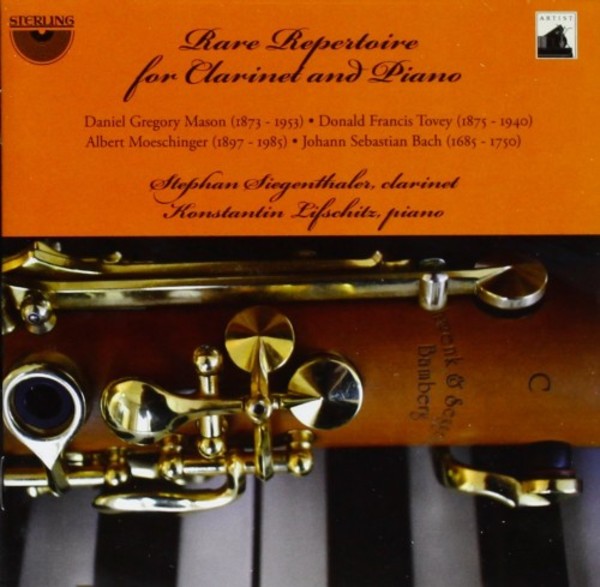 Rare Repertoire for Clarinet and Piano