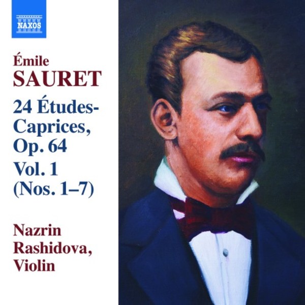 Sauret - 24 Etudes-Caprice Vol.1: Nos 1-7 | Naxos 8573704