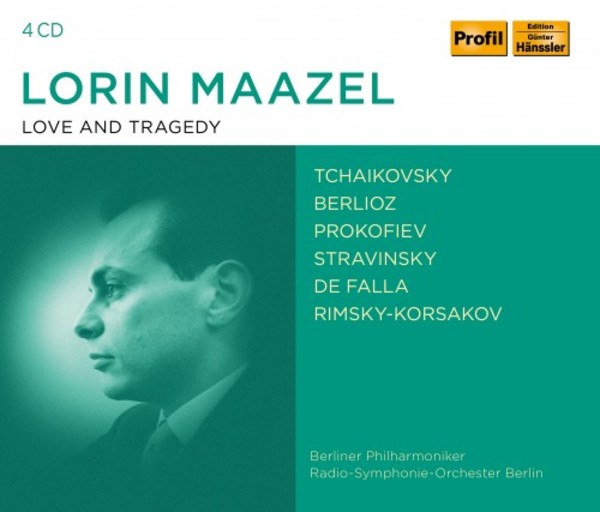 Lorin Maazel: Love and Tragedy | Haenssler Profil PH18076