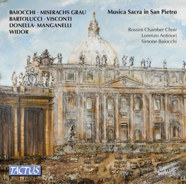 Sacred Music in Saint Peter�s Basilica | Tactus TC940002