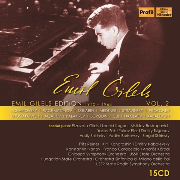 Emil Gilels Edition Vol.2 (1940-1963)