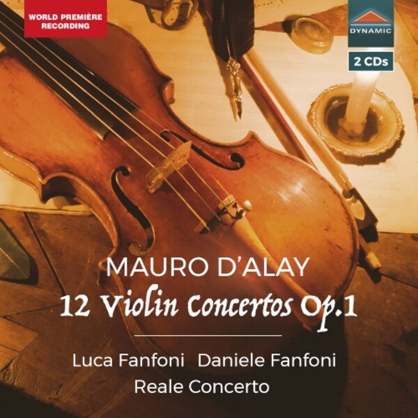 D�Alay - 12 Violin Concertos, op.1 | Dynamic CDS7892