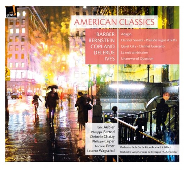 American Classics: Barber, Bernstein, Copland, Delerue, Ives