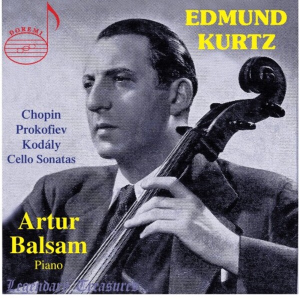 Edmund Kurtz Vol.1: Sonatas by Chopin, Prokofiev & Kodaly