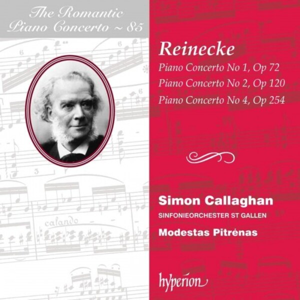 The Romantic Piano Concerto Vol.85: Reinecke - Concertos 1, 2 & 4