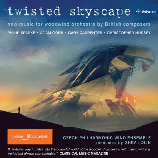 Twisted Skyscape: New Music for Woodwind Orchestra | Divine Art DDX21118