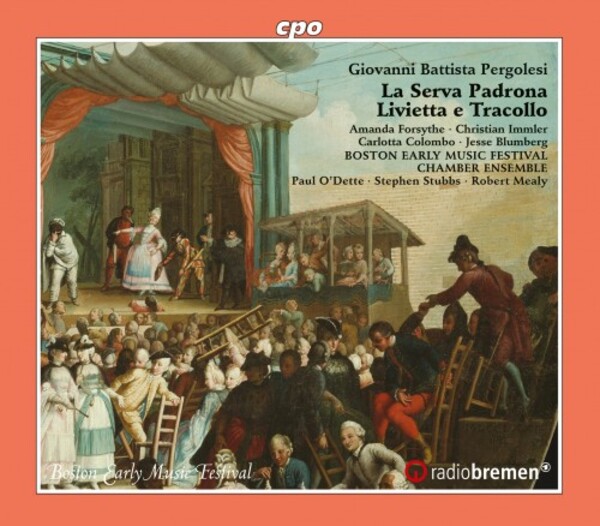 Pergolesi - La serva padrona, Livietta e Tracollo | CPO 5556222