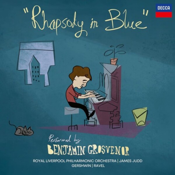 Benjamin Grosvenor: Rhapsody in Blue - Gershwin & Ravel (Blue Vinyl LP)