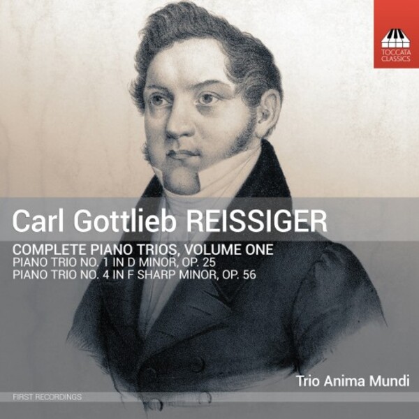 C Reissiger - Complete Piano Trios Vol.1 | Toccata Classics TOCC0267