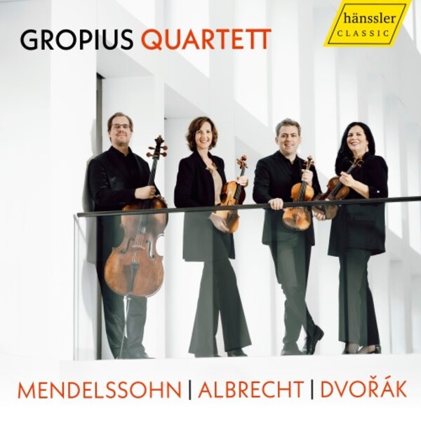 Mendelssohn, Albrecht, Dvorak - String Quartets | Haenssler Classic HC23076