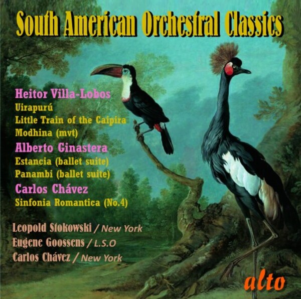 South American Orchestral Classics: Villa-Lobos, Ginastera, Chavez