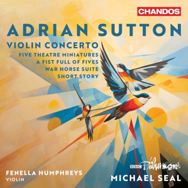 A Sutton - Violin Concerto, 5 Theatre Miniatures, A Fist Full of Fives, etc.