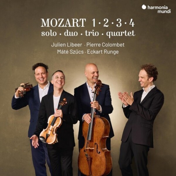 Mozart - 1, 2, 3, 4: Solo, Duo, Trio, Quartet