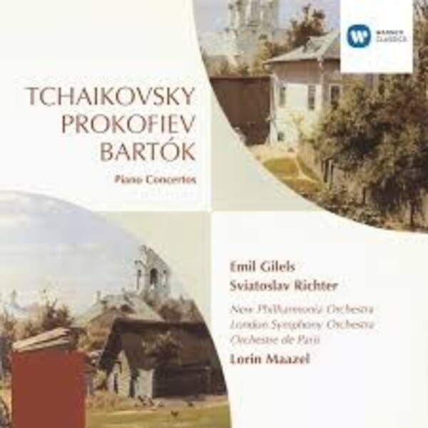 Tchaikovsky, Prokofiev, Bart�k, Emil Gilels, Sviatoslav Richter, Lorin Maazel - Piano Concertos