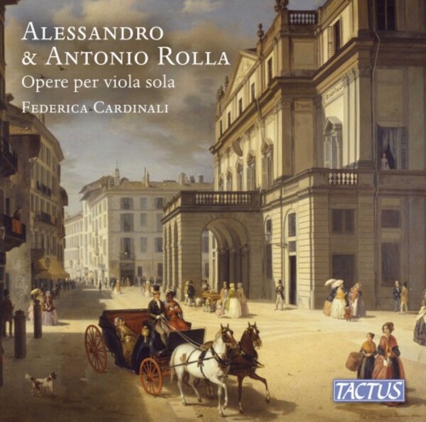 Alessandro & Antonio Rolla - Works for Solo Viola | Tactus TC780002