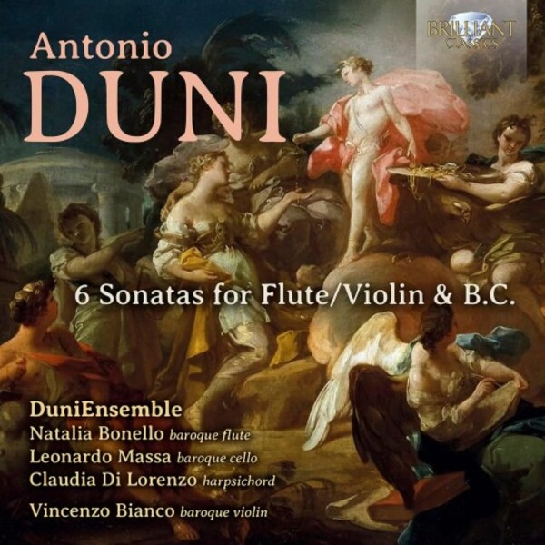 A Duni - 6 Sonatas for Flute or Violin & Basso Continuo