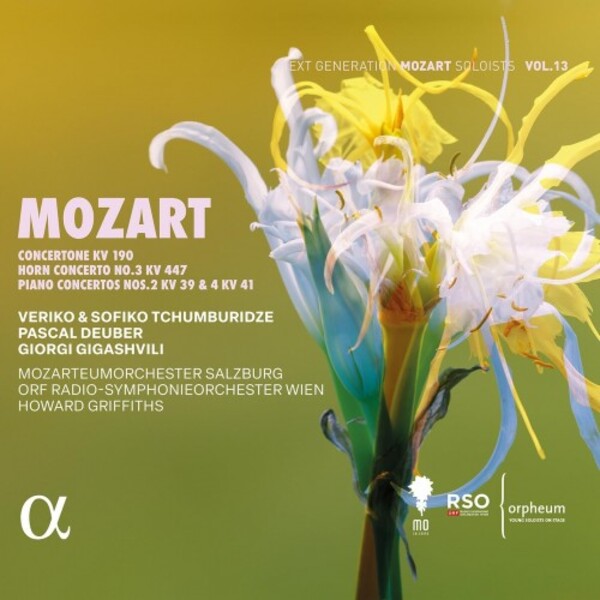 Mozart - Concertone, Horn Concerto no.3, Piano Concertos 2 & 4