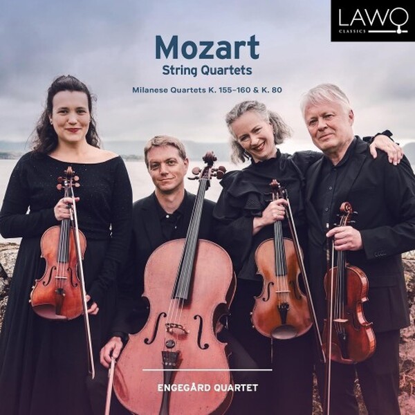 Mozart - Milanese Quartets, K155-160 & K80 | Lawo Classics LWC1358