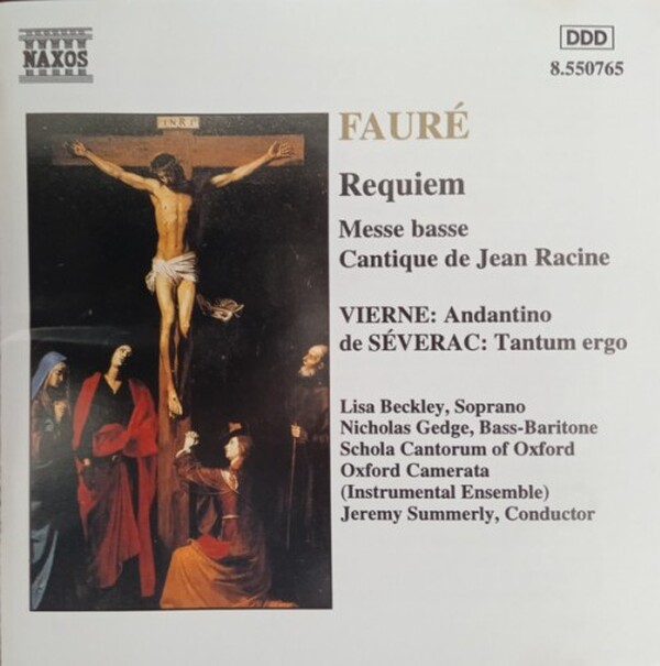 Faure, Vierne & De S�verac - Requiem, Andantino & Tantum ergo