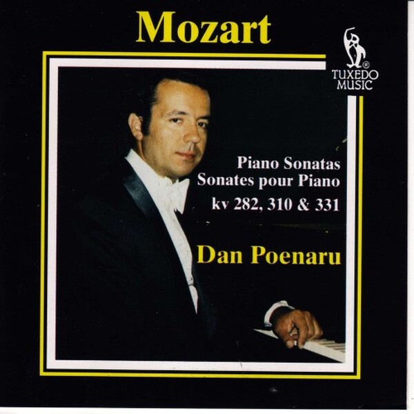 MOZART Piano Sonatas KV282-KV310-3KV 31 | Tuxedo Music TUXCD2009