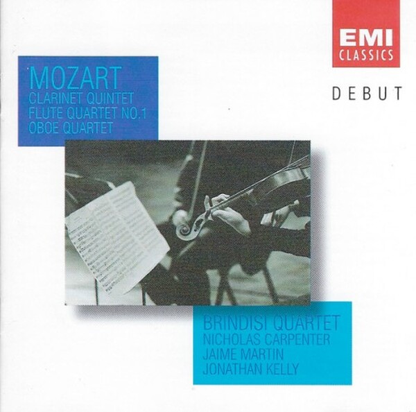 Mozart - Clarinet Quintet, Flute Quartet No. 1, Oboe Quartet | EMI - Debut 724356970229