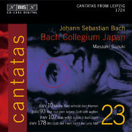 J. S Bach � Cantatas Volume 23 (BWV 10, 93, 178, 107)