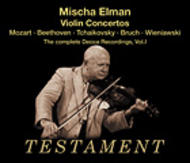 Mischa Elman - Various Violin Concertos
